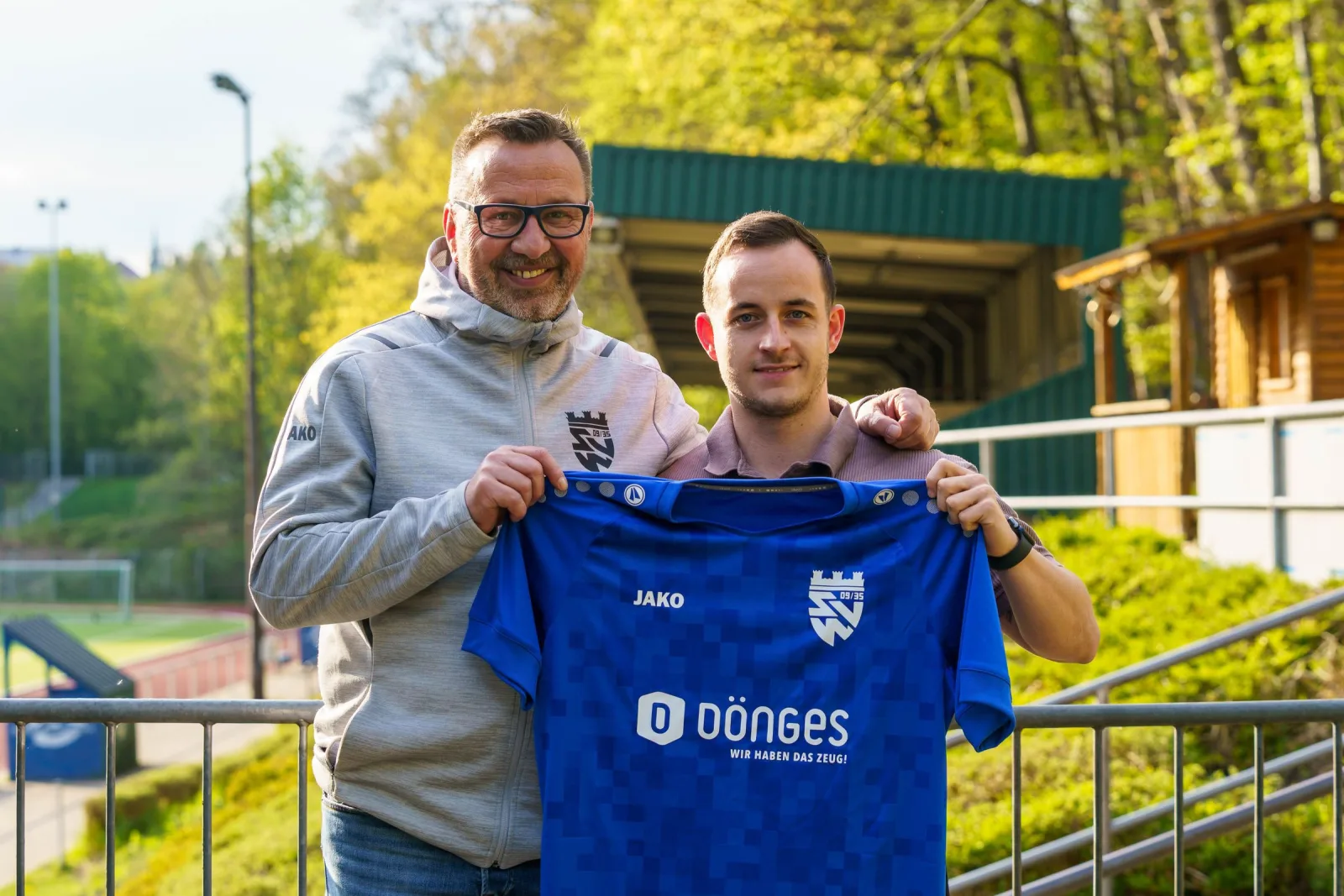 Yannik Wylezol wieder im Trikot des SV 09/35 Wermelskirchen