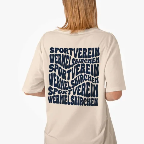 T-Shirt Oversized Wavy Unisex